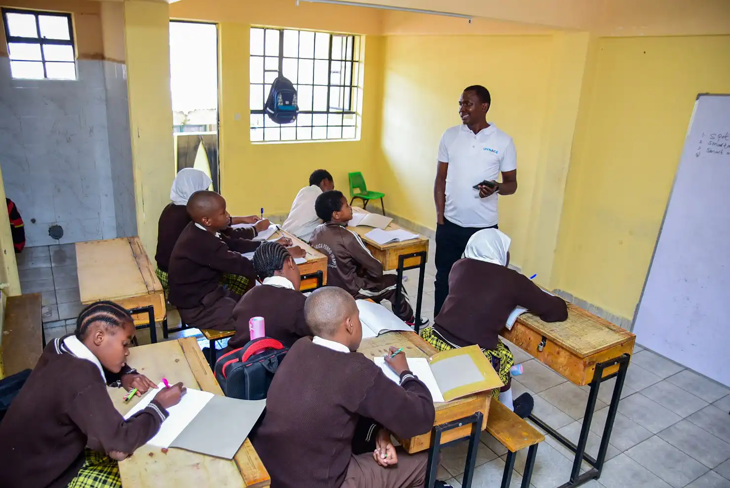 Classroom at Mama Africa Pendo