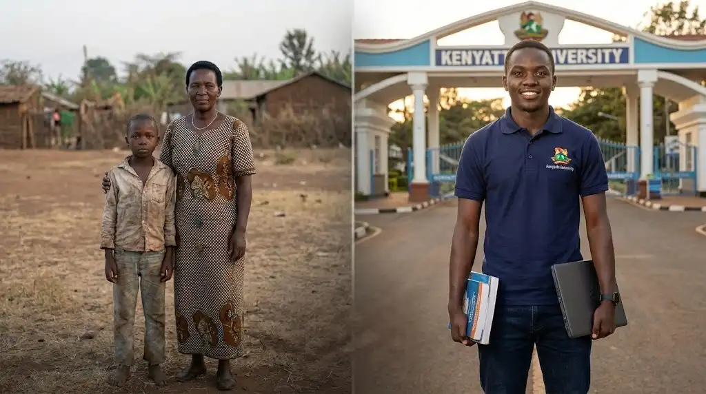 From Street Child to University Graduate: Kevin's Journey of Hope